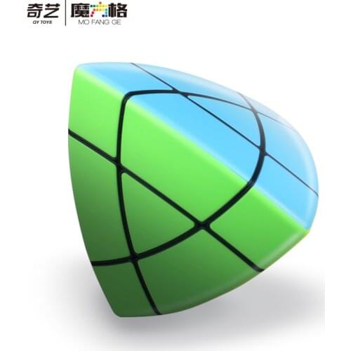 QiYi Corner Mastermorphix 3x3 professional MoFangGe Magnetic Speed Cube Magic Cube Puzzle baby kids for competition
