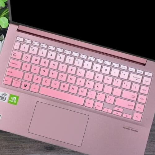 US Layout Silicone Keyboard Protector Skin Cover For Asus Zenbook Q407I Q407 Vivobook S433 S433F S433FL S433FA UM433IQ Laptop