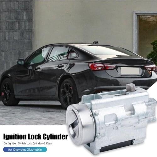 Car Replacement Ignition Switch Lock Cylinder and 2 Keys Metal Durable Control Ignition Circuit for Chevrolet 12458191