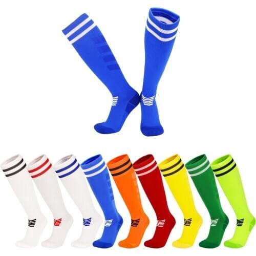 Sports Soccer Long Socks For Women Men Anti-slip Knee High Socks Stockings For Cycling Basketball Trail Running Sport Goods