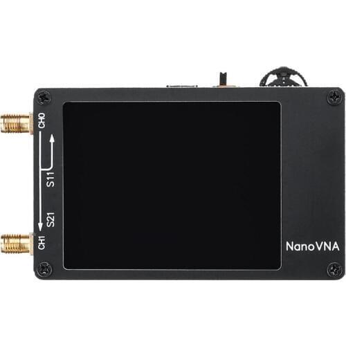 NanoVNA Vector Network Analyzer HF VHF UHF Antenna 2.8'' TFT Screen 50KHz-900MHz