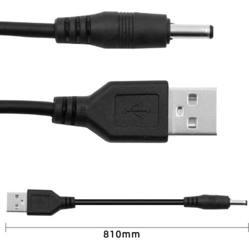 High Quality USB Port To 3.5*1.35mm DC 3.5 Barrel Jack Power Cable Connector Adapter For USB HUB Power Cable Connector