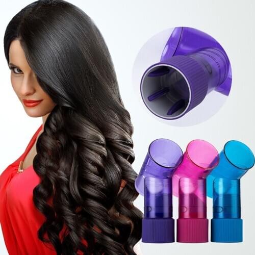 1Pc Curly Hair Windshield Magic Hair Curling Tube Hair Dryers Cover Automatic Wave Curling Household Hairdressing Windshield