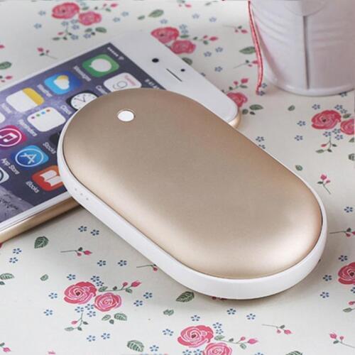 2 In 1 Cute USB Rechargeable Hand Warmer And 5200ma Power Bank 5V Mini Portable Travel Handy Long-Life Pocket Hand Warmer
