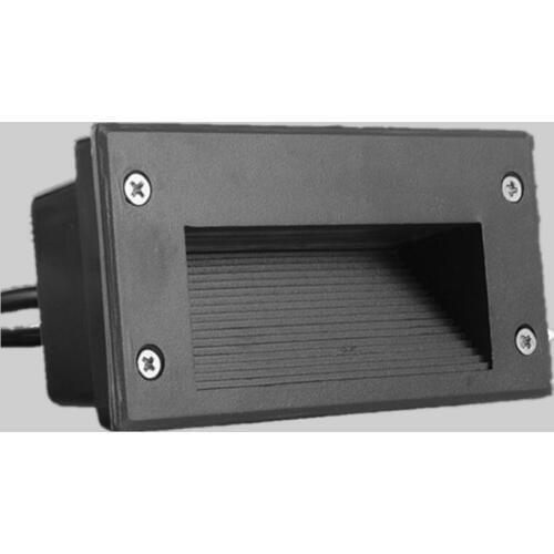 Free shipping 6W Super bright LED buried light skirting the Footlight stair lights Square buried Lamps outdoor LED step Lights