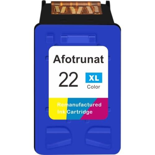Afotrunat HP 21 22 XL Printer Ink Tank Compatible Deskjet HP3930 F2110 D2430 3930 2120 4315 Officejet J3680 4315 Fax