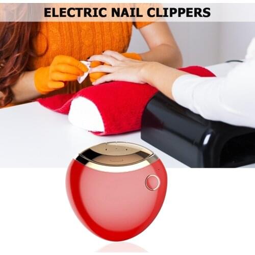 Electric Nail Scissors Finger Toe Nail Cut Automatic Electric Nail Clipper Trimmer Safe Nail Cutter Scissors for Baby Adult