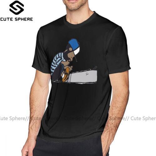 Hip Hop T Shirt J Dilla Design T-Shirt Man 100 Cotton Tee Shirt Short Sleeve Big Fashion Printed Cute Tshirt