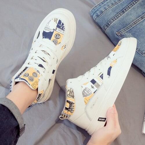 Summer New High-Top Canvas Shoes Korean Version Of The Trend Of Mens Shoes Versatile Casual Sports Shoes Mid-Top Cloth Shoes