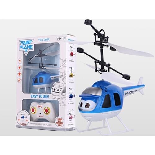 Mini Infrared Sensor Helicopter Aircraft 3D Gyro Helicoptero Electric Micro Helicopter Toy Gift for Kids