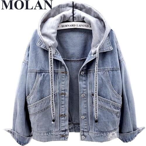 Женские куртки с капюшоном MOLAN China At AliExpress