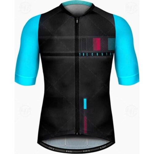 Mens Clothes Wear Better Spain Rainbow Pro Team Areo Cycling Jersey Short Sleeve Bicycle Clothes Summer MTB Road Bike Shirt