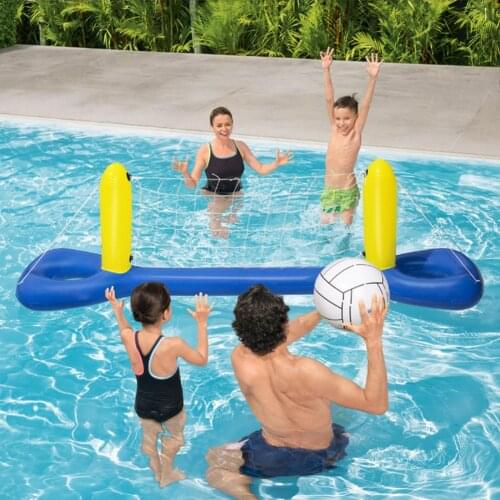 Beach Toys Swimming Pool Water Inflatable Volleyball Basketball Hoop Handball Goal Water Sports Toys Adult Children Parent-Child