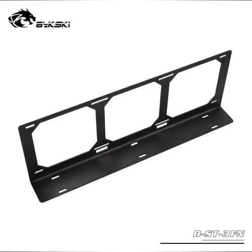 Bykski Water Cooling Radiator Metal Flat bracket / Size 120mm / use for 12cm-24cm-36cm Fan Radiator Bracket