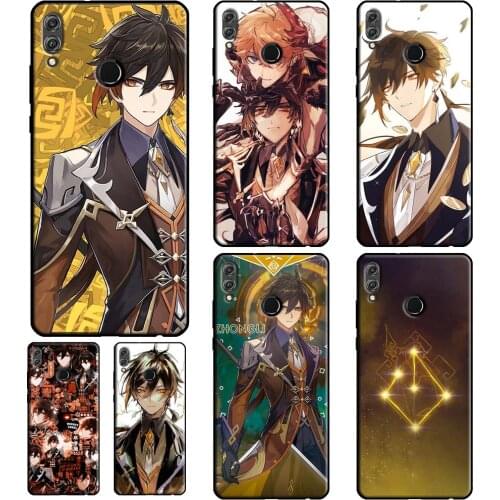 Zhongli Genshin Impact Case For Huawei Honor 10 Lite 10X 8 9 10i 6A 8A 8S 7S 7X 8X 9X 7C 20 7A 4C 6C Pro Cover