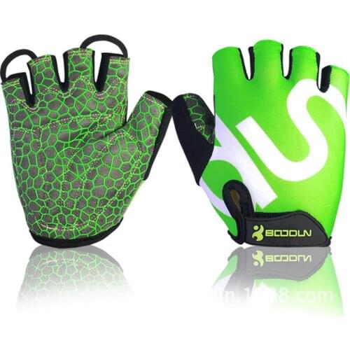Mens' Lycra Bicycle Gloves Half-Finger Anti-skid Cycling Woman Bike Gloves Mountain Sports Glove Eldiven Guantes Ciclismo S-XXL