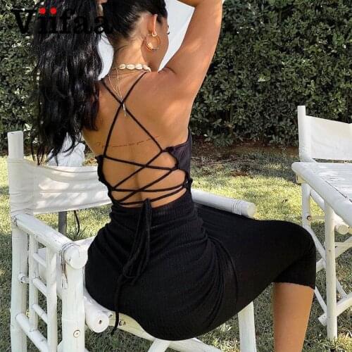 Viifaa Open Summer Dresses