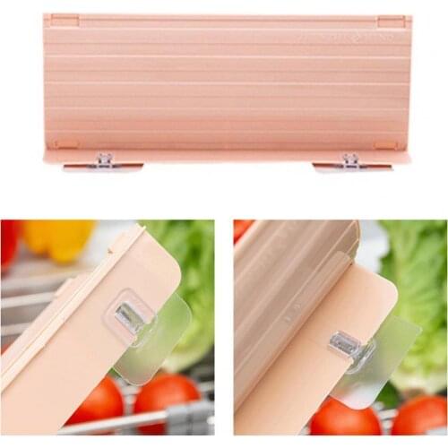 1 Set Sink Water Barrier Space-saving Strong Adsorption PP Collapsible Smooth Suction Cup Detachable Retractable sink flap