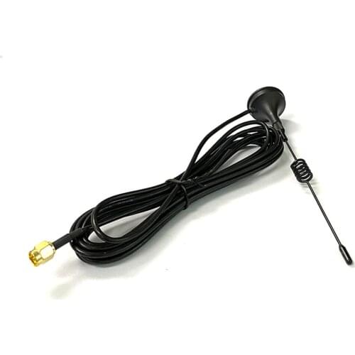 1PC 433Mhz antenna with SMA Connector A small disk suction cup base signal strengthen NEW Wholesale