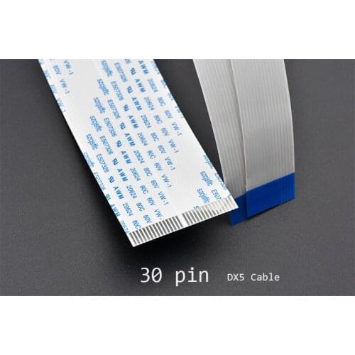 1PC For Epson DX5 print head cable FFC flat data cable for Skycolor Allwin Xuli Aifa Witcolor Human Design plotter 30 pin