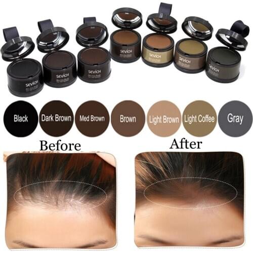 1PC Hairline Repair Forehead Trimming Hair Filling Powder Cover Hair Shadow Concealer Bald Coverage Hair Care Styling Accessory