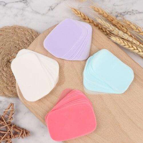 50Pcs Outdoor Travel Soap Paper Washing Hand Bath Clean Scented Slice Sheets Disposable Boxe Soap Portable Mini Paper Soap