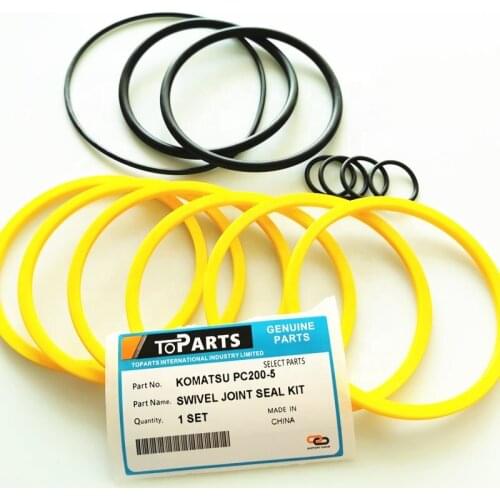 703-09-95320 slipper seal dichtring center joint seal kit for PC200-6 komatsu excavator swivel joint 7030995320