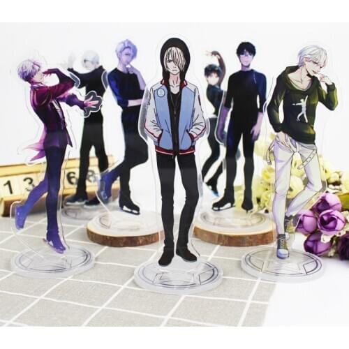 YUR on ICE Anime Figure Acrylic Model Toys Cosplay Cool Anime Action Figures Decoration Stand DIY Collection Gifts High Quality