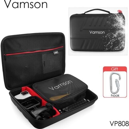 For Gopro Camera Large Case PU Waterproof Carrying Hard Shell Outdoor Action Camera Carrying Case for DJI Yi Hard Shell VP808