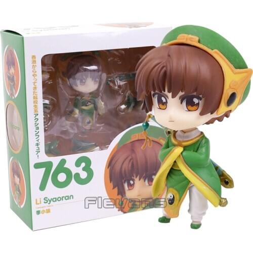 Card Captor Sakura Li Syaoran 763 / Kinomoto Sakura 400 PVC Action Figure Collectible Model Toy Doll