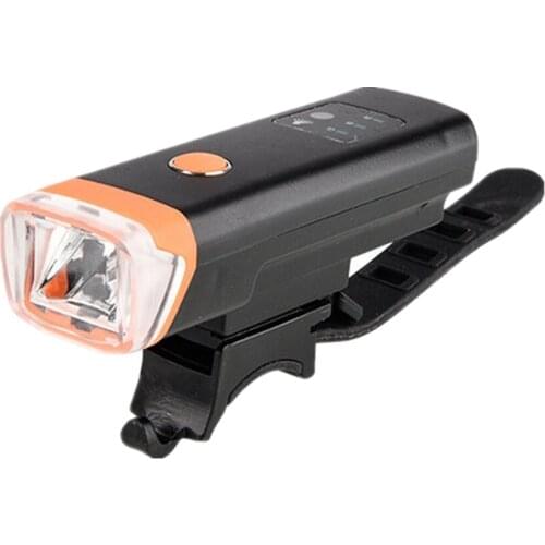 FIRECLUB 2pcs USB Rechargeable Bicycle LED Light MTB Front Lamp Headlight Flashlight Cycling Night Safety Warning Light