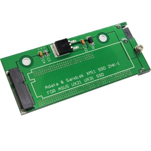 ASUS UX21 UX31 XM11 SSD to SATA3 SANDIKS Solid-State Drive Adapter Card