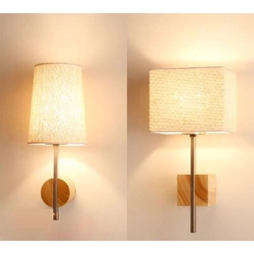 Japan deco maison wall lamp glass ball bedside corridor bedroom lamp