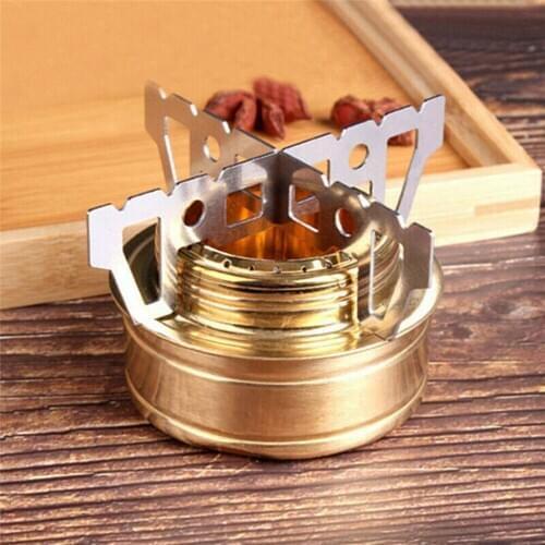 Outdoor Camping Alcohol Stove Stent Pot Burner Bracket Holder with Cross SAL99