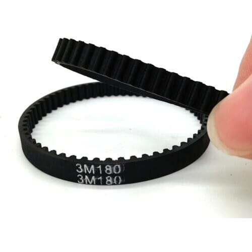 HTD 3M, Timing Belt, Closed-loop, 180mm 183mm 186mm 189mm length, 60 teeth 61 teeth 62 teeth 63 teeth , 9mm width