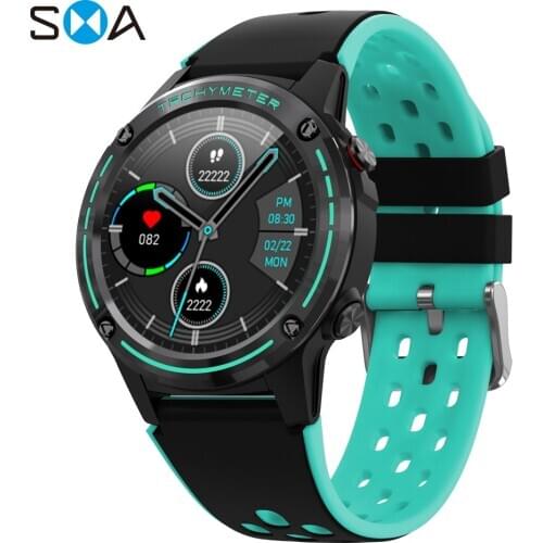 SMAWATCH Smart Watch GPS M6C 2021 Fitness Full Touch Mens Watch Barometer Altitude Outdoor Smartwatch Compass for Android IOS