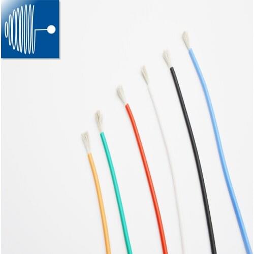 Triumph cable high quality FF46-0.5mm/0.75mm ETFE high temperature ultrafine electronic wire 5M custom color cable DIY wire
