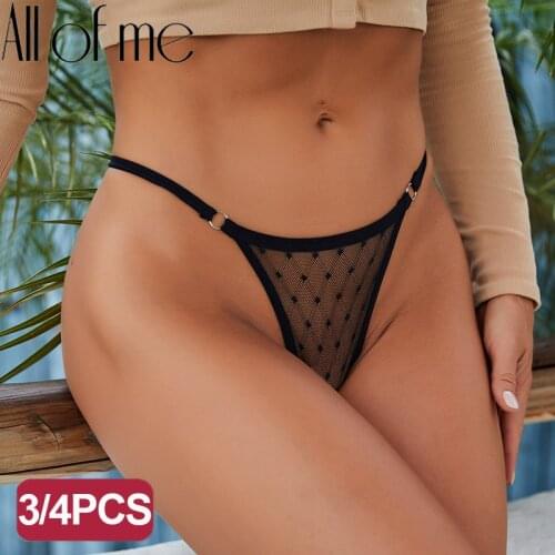 Sexy Lace Panties Womens Underwear Mesh Transparent Sexy lingerie Soft Intimate Underpants Plus Size M-XXL Female Underwear
