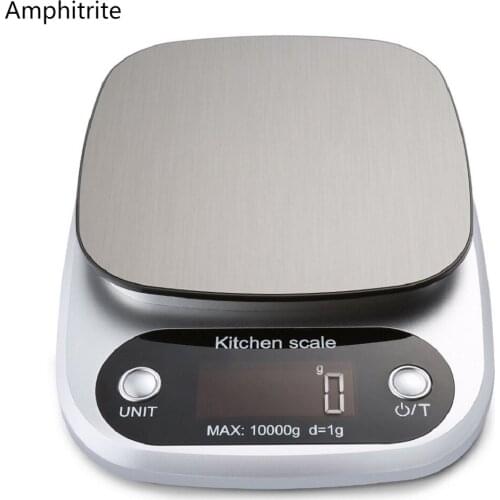 Home Kitchen Accessories Smart Scale Electronic Food Back Scale Measuring Tool Stainless Steel Platform With LCD Display 1g