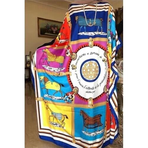 Kuwait Exclusive 130cm*130cm Women Sexy Boho Summer Casual Chiffon Floral Evening Party Beach Long Maxi Dress