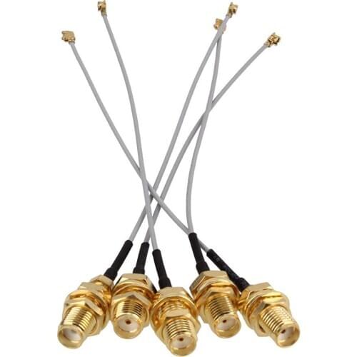 20pcs Gold-plated 10cm IPEX Cable RF To SMA Female RF Pigtail Extension Cable