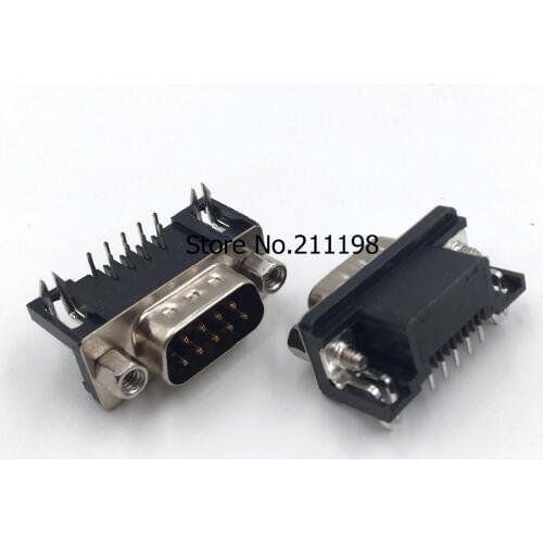 5Pcs/Lot Horizontal Dr15 Male Head Plate Db15 Male 15 Double Needle Plate Serial Plug