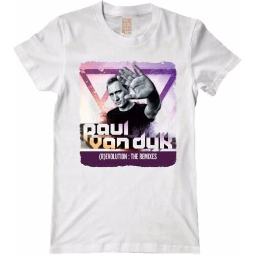 5 designs White Summer Fashion camiseta Paul van Dyk Brand Dubstep DJ master shirt mma print 3D Cotton T-shirt Music fitness