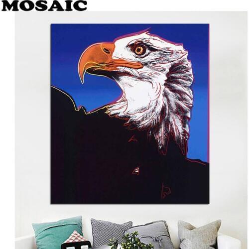 DIY 5d Diamond Painting Cross Stitch Diamond Embroidery,pictures mosaic,animal/eagle/Drawings/Christmas,gift,home Decoration