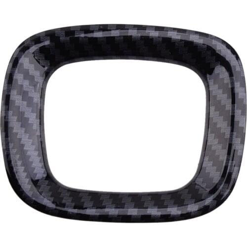 ABS Car Steering Wheel Logo Circle Trim Styling Fit for Honda Accord 10th 2018 2019 2020 Carbon Fiber Style