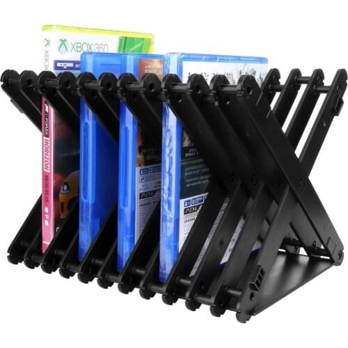 For PS2 PS3 Disc Card Holder For PS4 Game CD Discs Card For XBox One Game Card Storage Stand