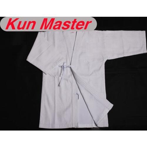 Kendo Uniform High Quality Kendogi Martial Arts Apanese Kendo Laido Aikido Hapkido White Color (Top Only)