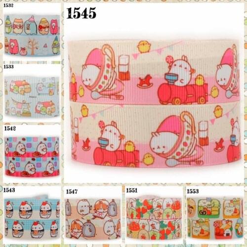 Hot sales 10yards 7/8" 22mm sumikko gurashi ribbon printed grograin ribbon Free shipping