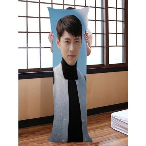 Hyun Bin Dakimakura Body Pillow Case Genshin Impact Diluc Decorative Cover Home Decoration Pillowcases Printed Long