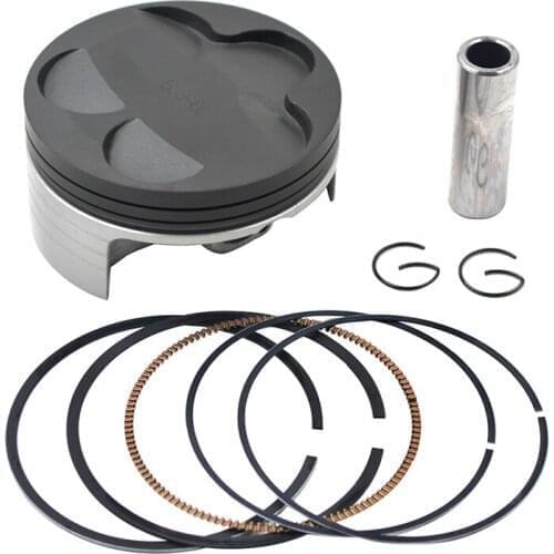 Motorcycle Bore Size STD ~+100 77 77.25 77.5 77.75 78 mm Piston & Piston Ring Kit For YAMAHA YZ250F 2005-2007 WR250F 2005-2013